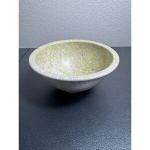 Texas Ware 8" Bowl Mid Century Modern Melamine Green Speckled Serving Dish